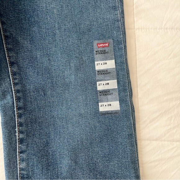 Levi’s Wedgie Straight Women Jeans Size 27 NWT - Picture 4 of 11